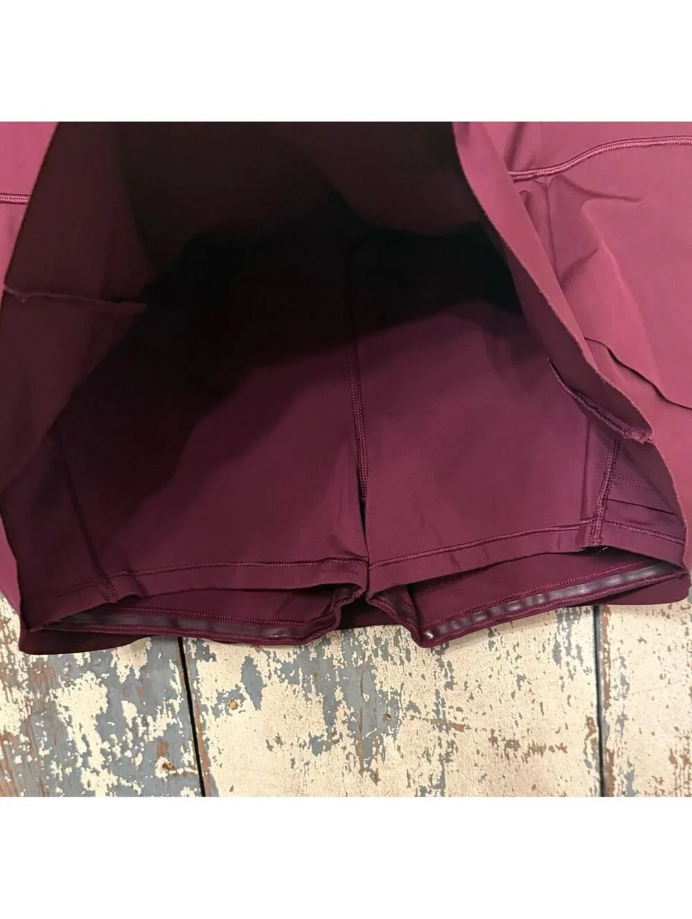 Athleta Momentum Skort deep plum size Large